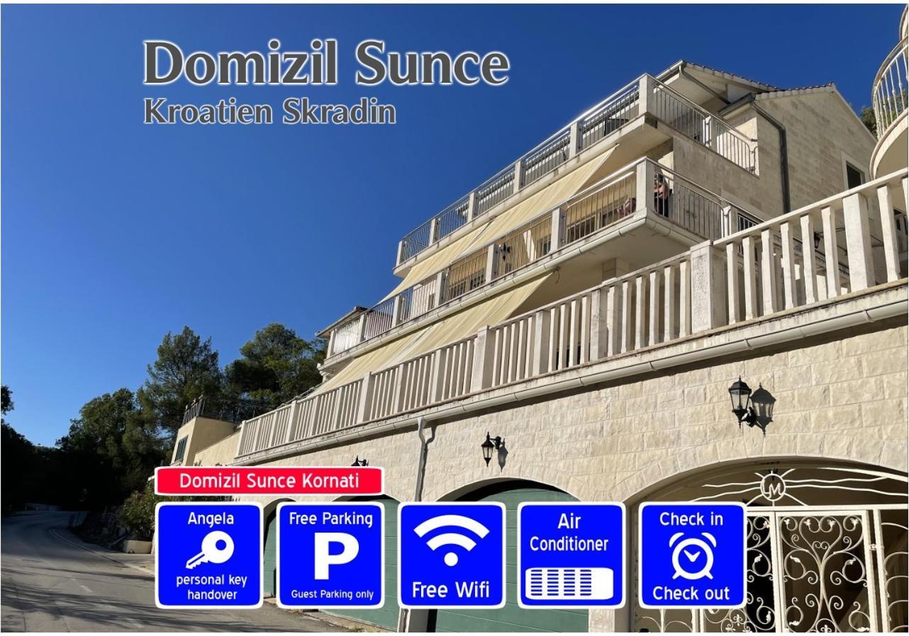 Ferienwohnung Domizil Sunce Kornati Skradin Exterior foto